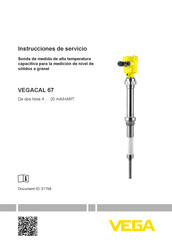 Vega VEGACAL 67 Instrucciones De Servicio