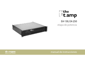 thomann the t.amp E4-250 Manual De Instrucciones