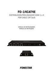 FONESTAR FO-14CAT4E Manual De Instrucciones