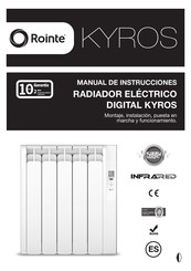 Rointe KYROS Manual De Instrucciones