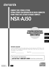 Aiwa NSX-AJ50 Manual De Instrucciones