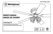 Westinghouse Contempra IV Manual Del Usuario