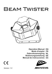 JB Systems Beam Twister Manual De Instrucciones