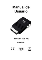 npg MINI DTR 102S PRO Manual De Usuario