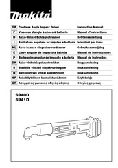 Makita 6940D Manual De Instrucciones
