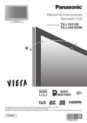 Panasonic VIERA TX-L19X10E Manual De Instrucciones