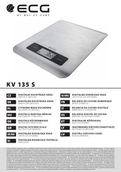 ECG KV 135 S Manual De Instrucciones