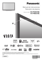 Panasonic VIERA TX-P46G15E Manual De Instrucciones