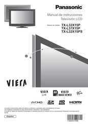 Panasonic VIERA TX-L32X15P Manual De Instrucciones