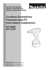 Makita DFT127F Manual De Instrucciones