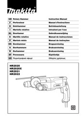 Makita HR2021 Manual De Instrucciones