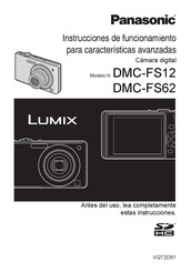 Panasonic Lumix DMC-FS12 Instrucciones De Funcionamiento Para Características Avanzadas