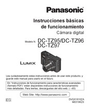 Panasonic Lumix DC-TZ96 Instrucciones De Funcionamiento