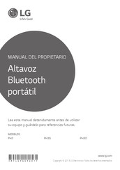 LG PH3 Manual Del Propietário