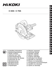 HIKOKI C 6SS Instrucciones De Manejo