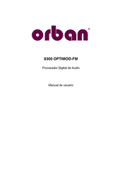 Orban 8300 OPTIMOD-FM Manual De Usuario