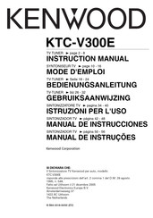 Kenwood KTC-V300E Manual De Instrucciones