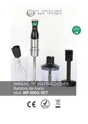 Grunkel MP-800G SET Manual De Instrucciones