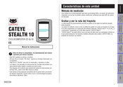 Cateye STEALTH 10 Manual De Instrucciones