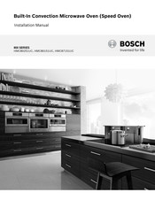 Bosch HMC80251UC Manual De Instrucciones Manual De Instalacion