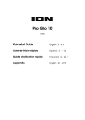 ION Pro Glo 10 Guia De Inicio Rapido