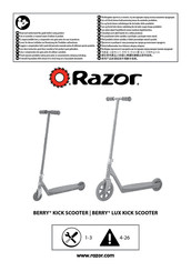 Razor BERRY LUX KICK Manual De Instrucciones