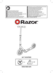 Razor A6 Manual De Instrucciones