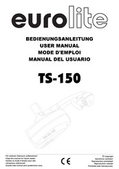 EuroLite TS-150 Manual Del Usuario