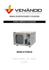 VENANCIO FCDB-3E Manual De Instrucciones