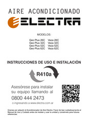 Electra Veza 52C Manual De Uso