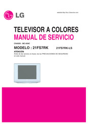 LG 21FS7RK Manual De Servicio