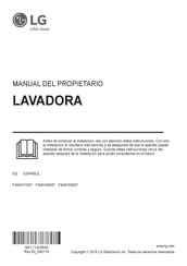 LG F4WV509S Manual Del Propietário