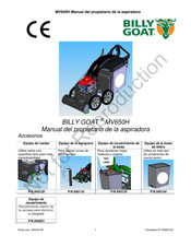 Billy Goat MV650H Manual Del Propietário