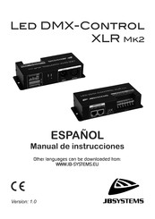 JB Systems LED DMX-CONTROL XLR MK2 Manual De Instrucciones