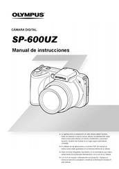 Olympus SP-600UZ Manual De Instrucciones