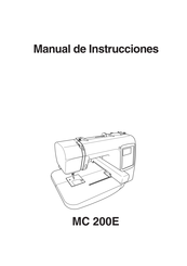 Janome MC 200E Manual De Instrucciones