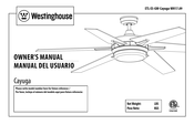 Westinghouse Cayuga Manual Del Usuario