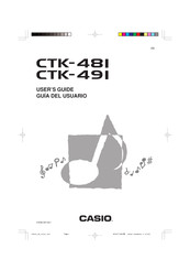 Casio CTK-481 Guia Del Usuario