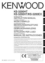 Kenwood KS-3200HT-B Manual De Instrucciones