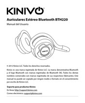 Kinivo BTH220 Manual Del Usuario