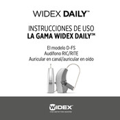 Widex DAILY D-FS Instrucciones De Uso