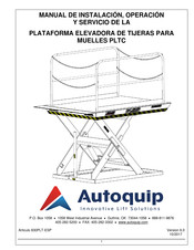 Autoquip 830PLT-ESP Manual De Instalación, Operación Y Servicio