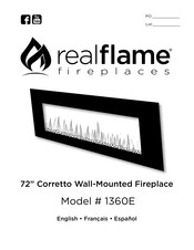 RealFlame 1360E Manual Del Usuario