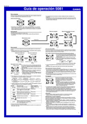 Casio 5081 Guía De Operación