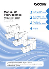 Brother 888-E40 Manual De Instrucciones