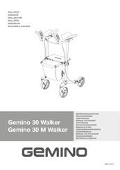 Gemino 30 Walker Manual De Usuario