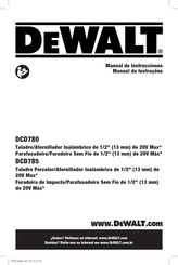 Dewalt DCD780 Manual De Instrucciones