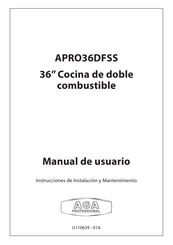 AGA APRO36DFSS Manual De Usuario