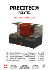 PRECITEC POLYTEC MSA23.003 Manual De Instrucciones