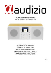 Audizio ROME Manual De Instrucciones
